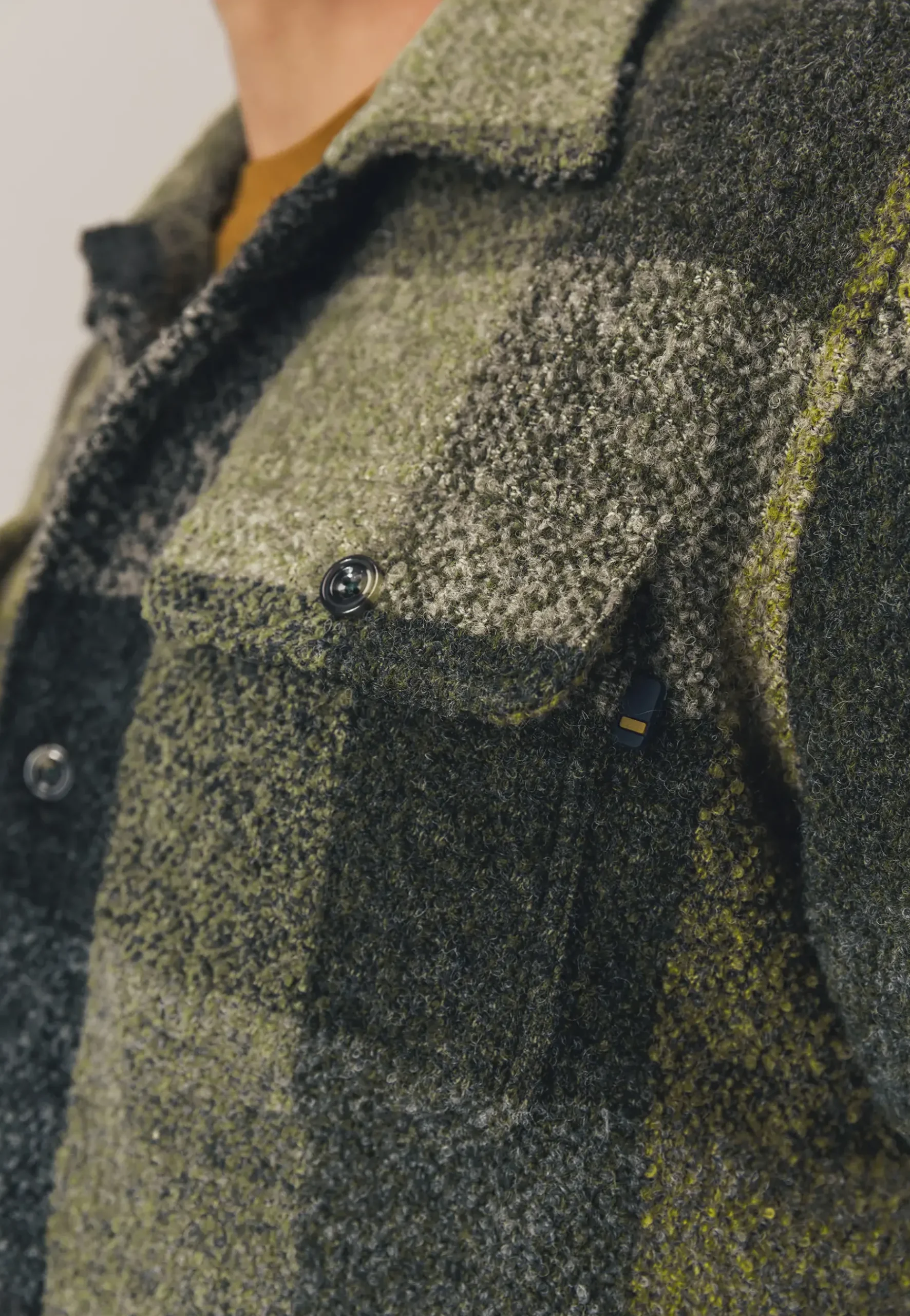 Sale Overshirt van een polyestermix Overshirts|Overhemden