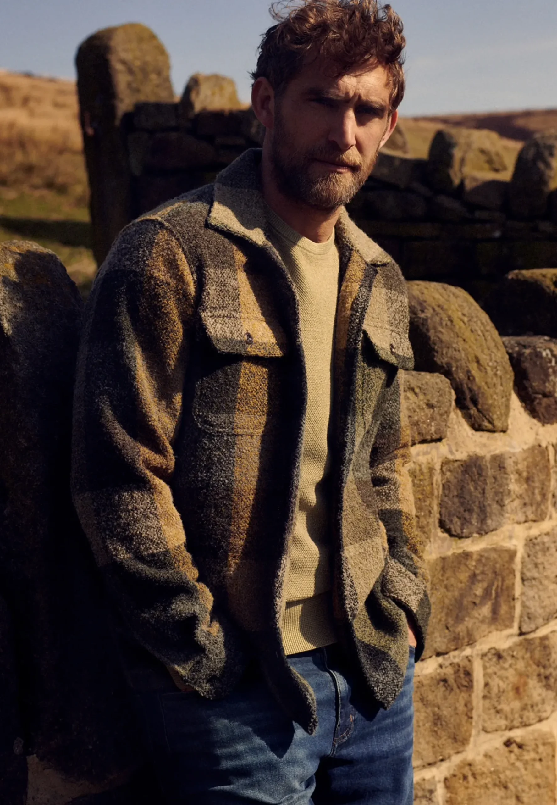 Sale Overshirt van een polyestermix Overshirts|Overhemden