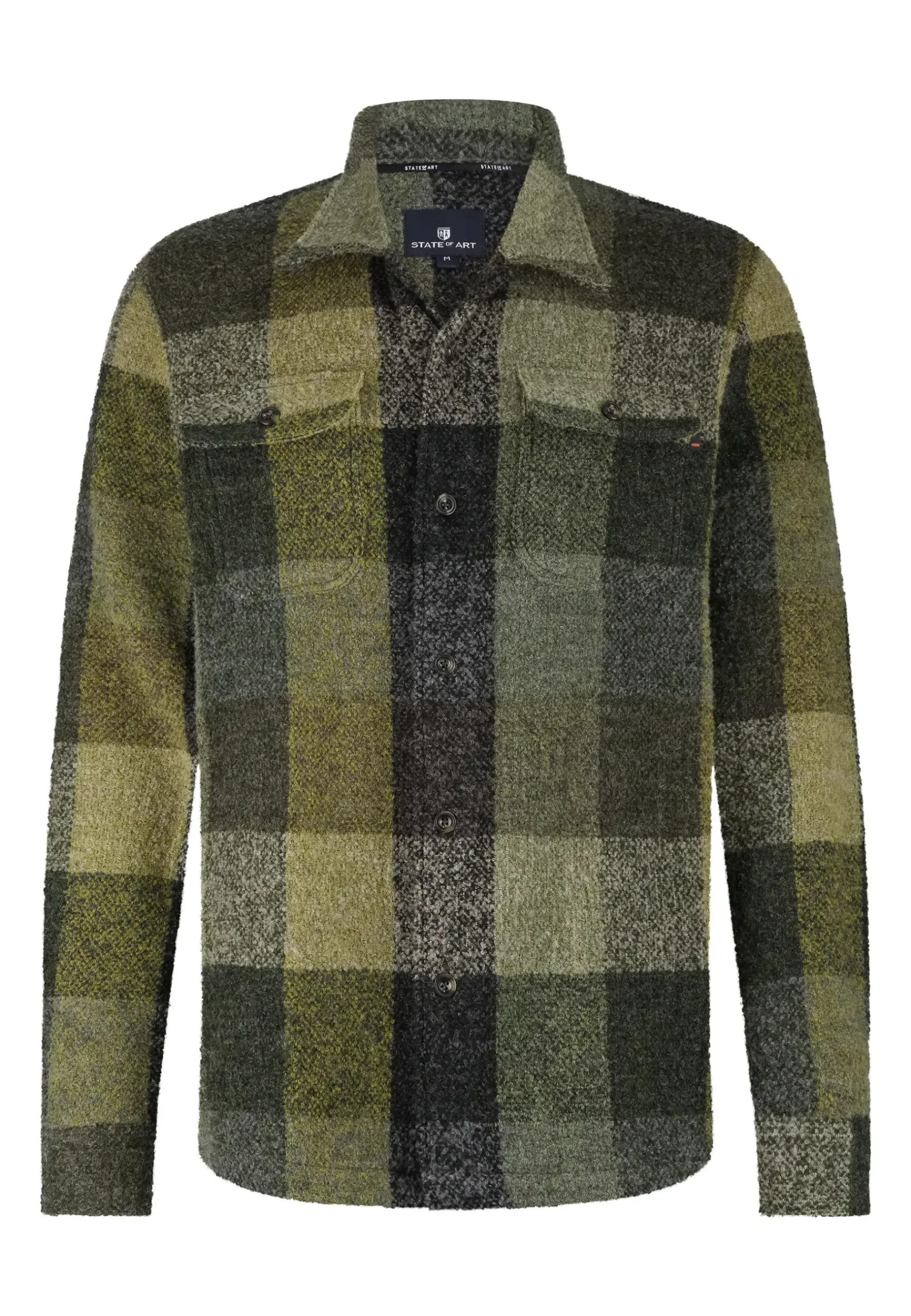 Sale Overshirt van een polyestermix Overshirts|Overhemden