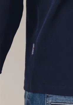 Outlet Polo met structuurgebreide kraag Polo's