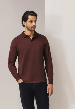 Best Polo met structuurgebreide kraag Polo's