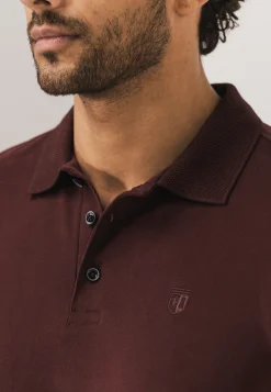 Best Polo met structuurgebreide kraag Polo's