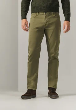 Hot RACER 5-pocket van gekleurd stretchdenim Jeans|Broeken