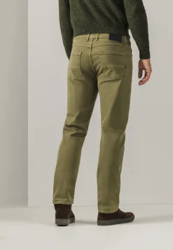 Hot RACER 5-pocket van gekleurd stretchdenim Jeans|Broeken