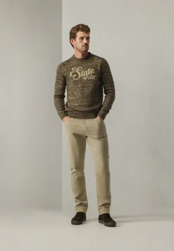 Clearance RACER 5-pocket van gekleurd stretchdenim Jeans|Broeken