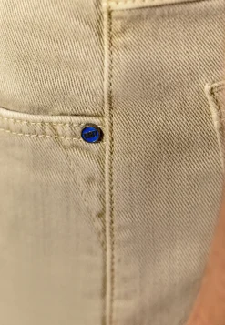 New RACER 5-pocket van gekleurd stretchdenim Broeken