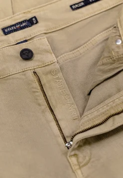 New RACER 5-pocket van gekleurd stretchdenim Broeken