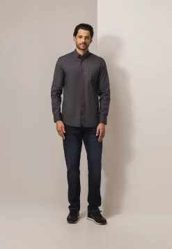 Clearance Regular fit overhemd met all-over print Overhemden