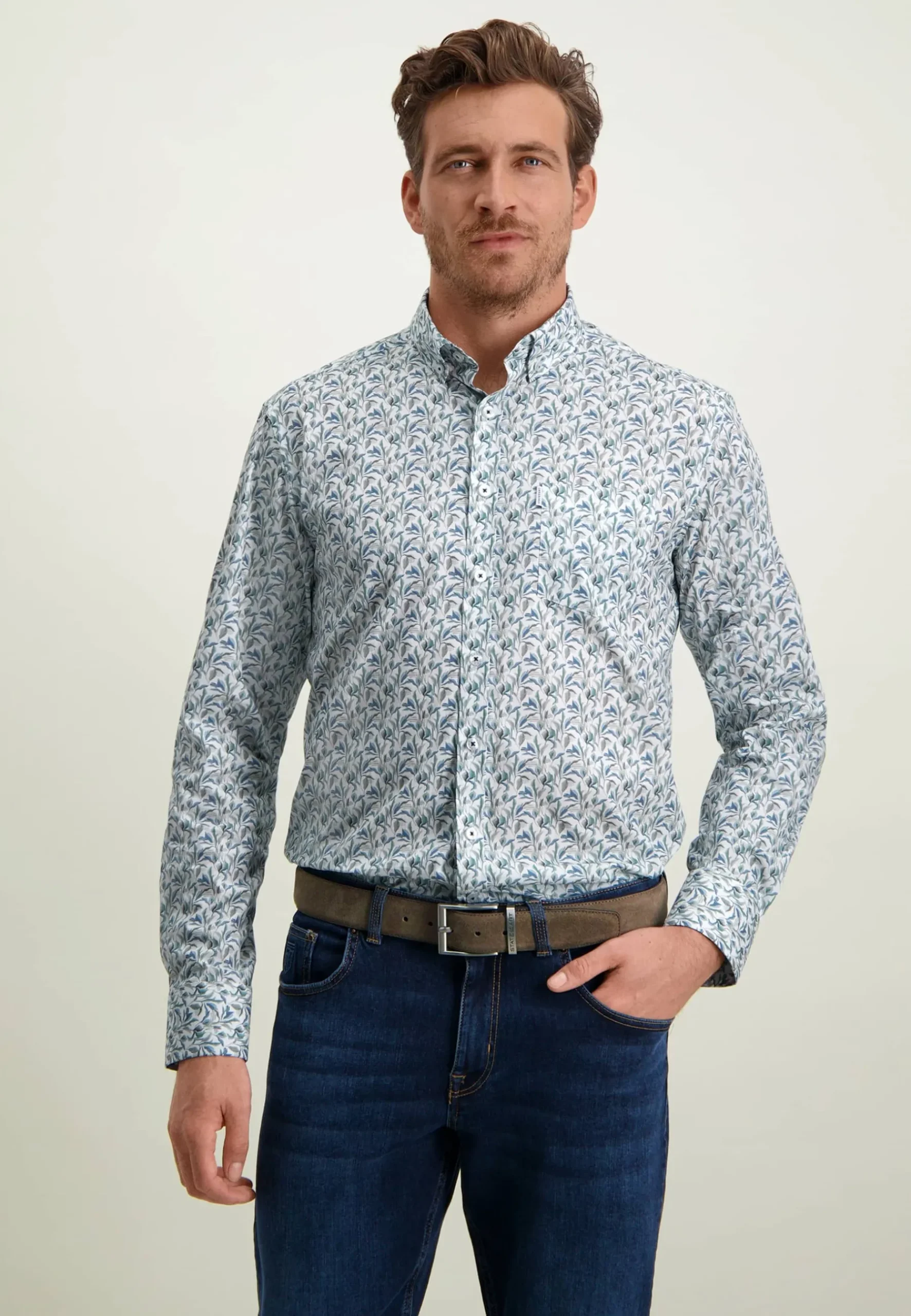 New Riem van suède, 40mm breed Riemen