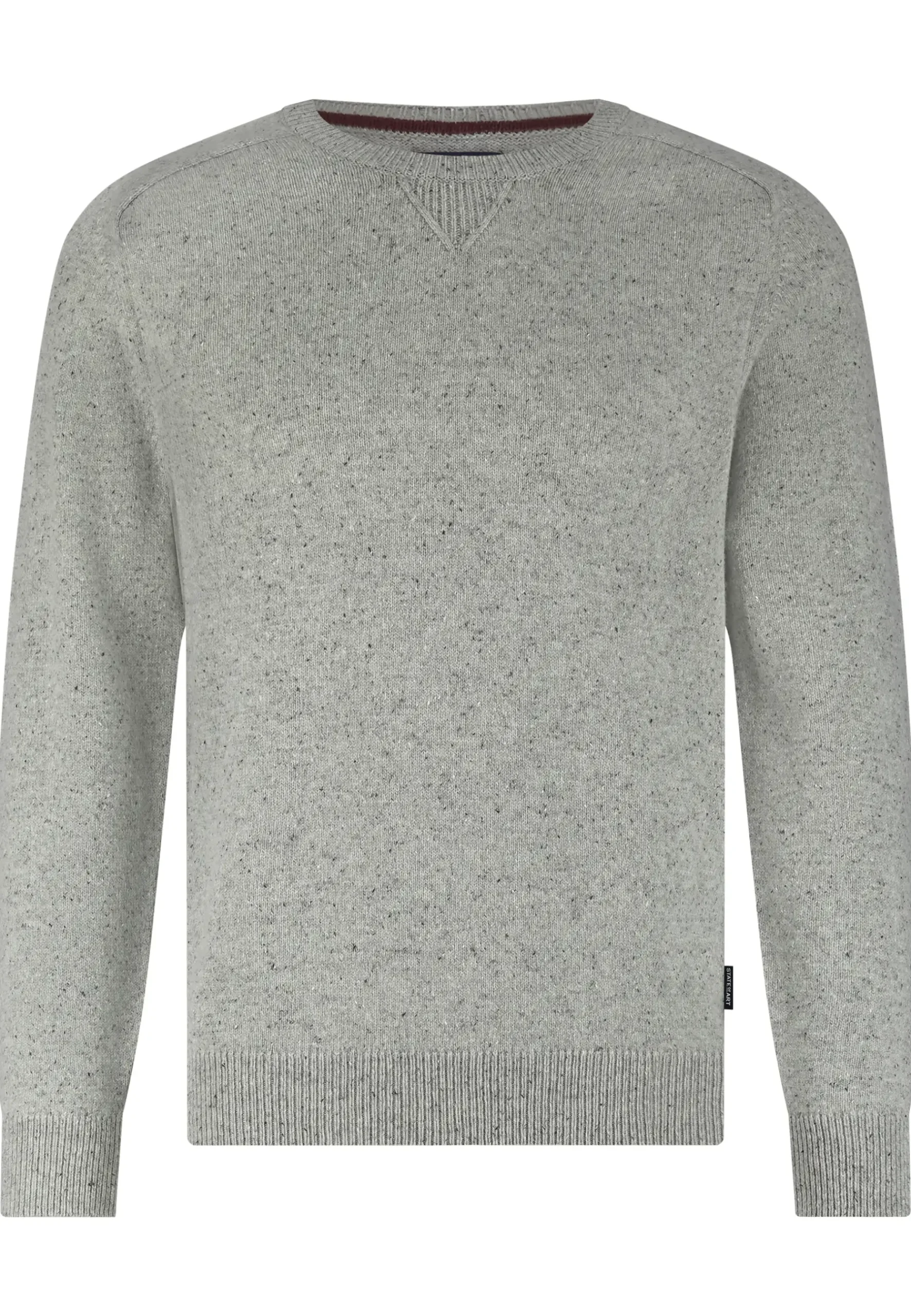 New Ronde hals trui van tweedgaren Truien