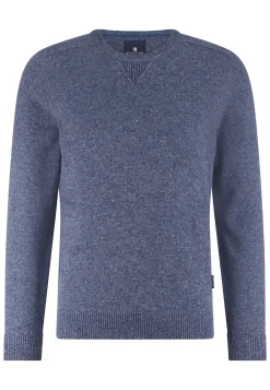 Clearance Ronde hals trui van tweedgaren Truien