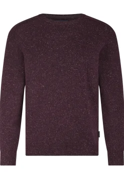 Hot Ronde hals trui van tweedgaren Truien