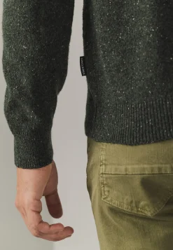 New Ronde hals trui van tweedgaren Truien