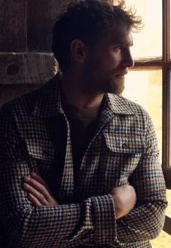 Hot Ronde hals T-shirt met structuurpatroon T-Shirts