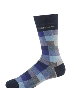 Discount Set van 3 paar sokken blauw Sokken