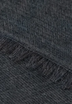 Outlet Sjaal met all-over print en franjes Sjaals