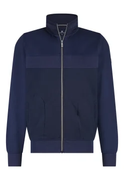 Online Sweatvest met nylon details Vesten