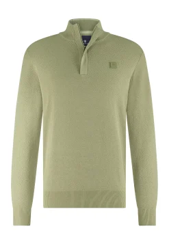 Outlet Trui met rijstkorrelpatroon Truien