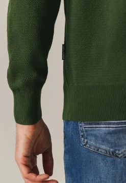 Hot Trui met rijstkorrelpatroon Truien