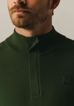 Hot Trui met rijstkorrelpatroon Truien