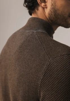 Online Trui van biologisch katoen met structuur Truien