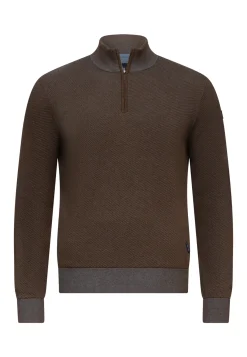 Online Trui van biologisch katoen met structuur Truien