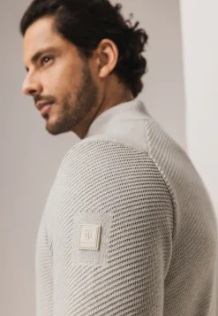 Discount Trui van biologisch katoen met structuur Truien