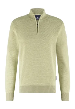 Trui van biologisch katoen met structuur Truien