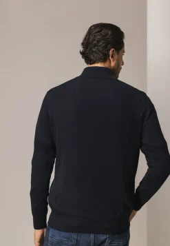 Online Trui van katoen met halve rits Truien