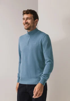 Best Trui van katoen met halve rits Truien