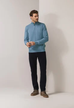 Best Trui van katoen met halve rits Truien