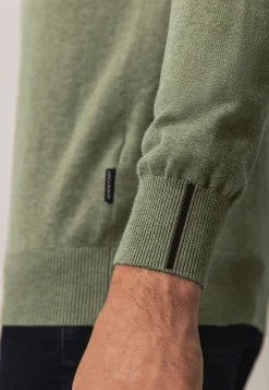 Best Trui van katoen met halve rits Truien