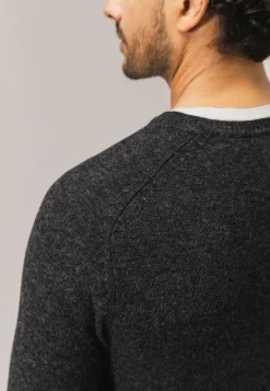 Clearance Trui van lamswol met V-hals Truien