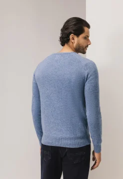 Sale Trui van lamswol met V-hals Truien