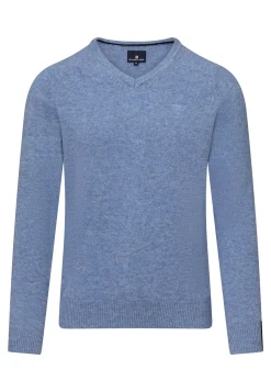 Sale Trui van lamswol met V-hals Truien