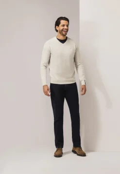 New Trui van lamswol met V-hals Truien