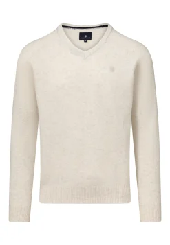 New Trui van lamswol met V-hals Truien