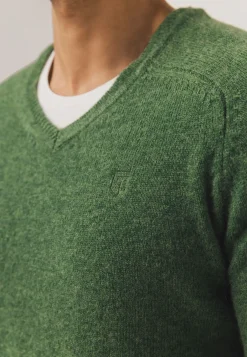 Best Trui van lamswol met V-hals Truien