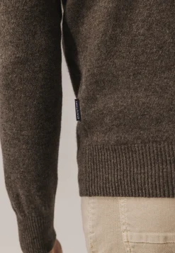 Sale Trui van lamswol met V-hals Truien