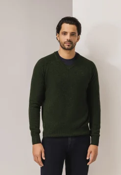 New Trui van lamswol met V-hals Truien