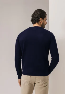 Clearance Trui van lamswol met V-hals Truien