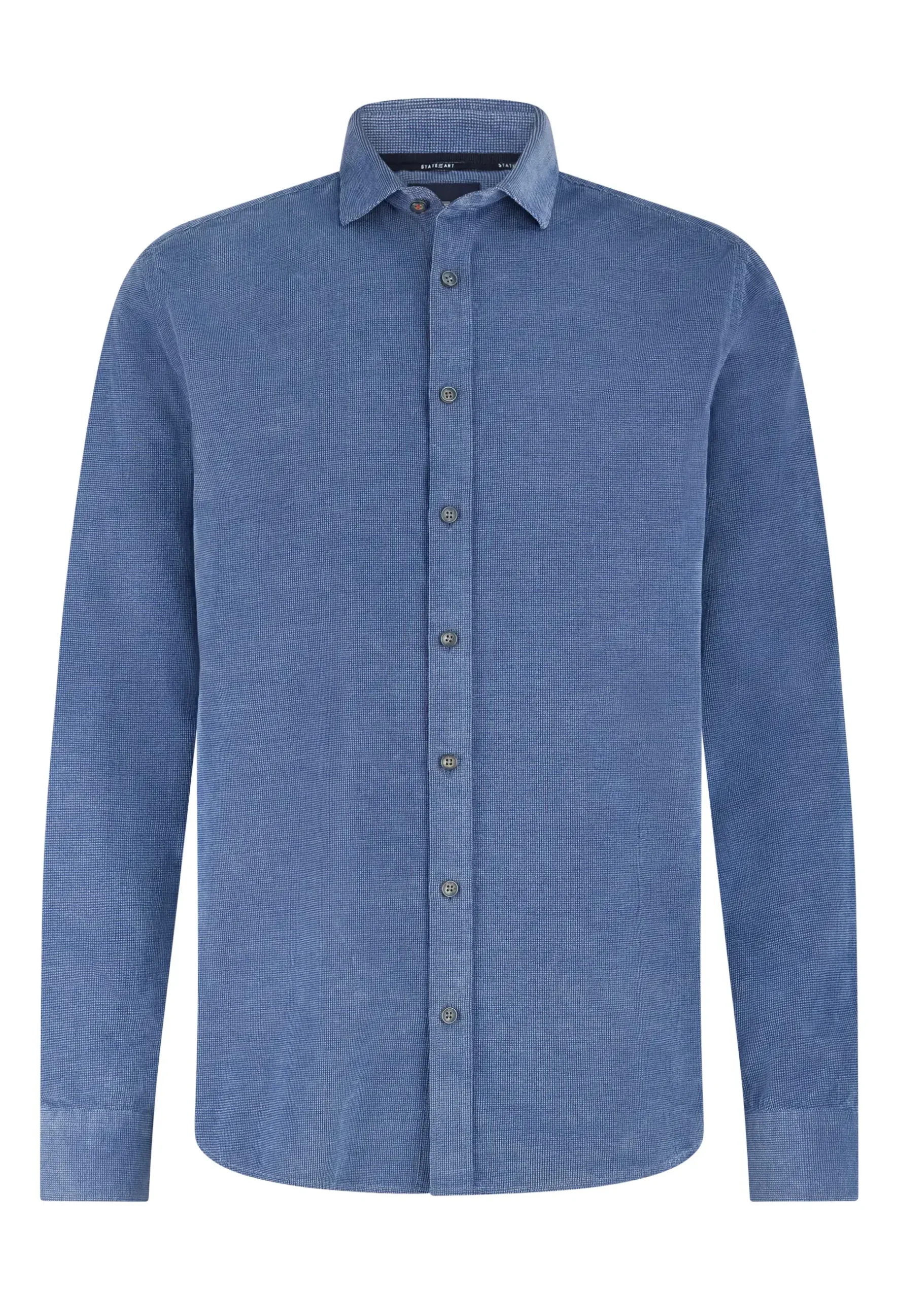 Hot Velours overhemd van katoen Overhemden