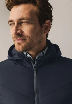 Outlet Vest met nylon voorkant Vesten