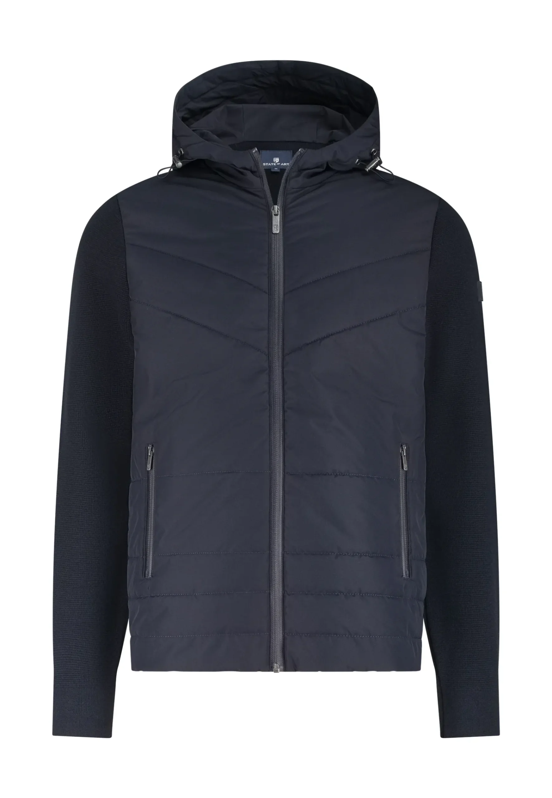 Outlet Vest met nylon voorkant Vesten