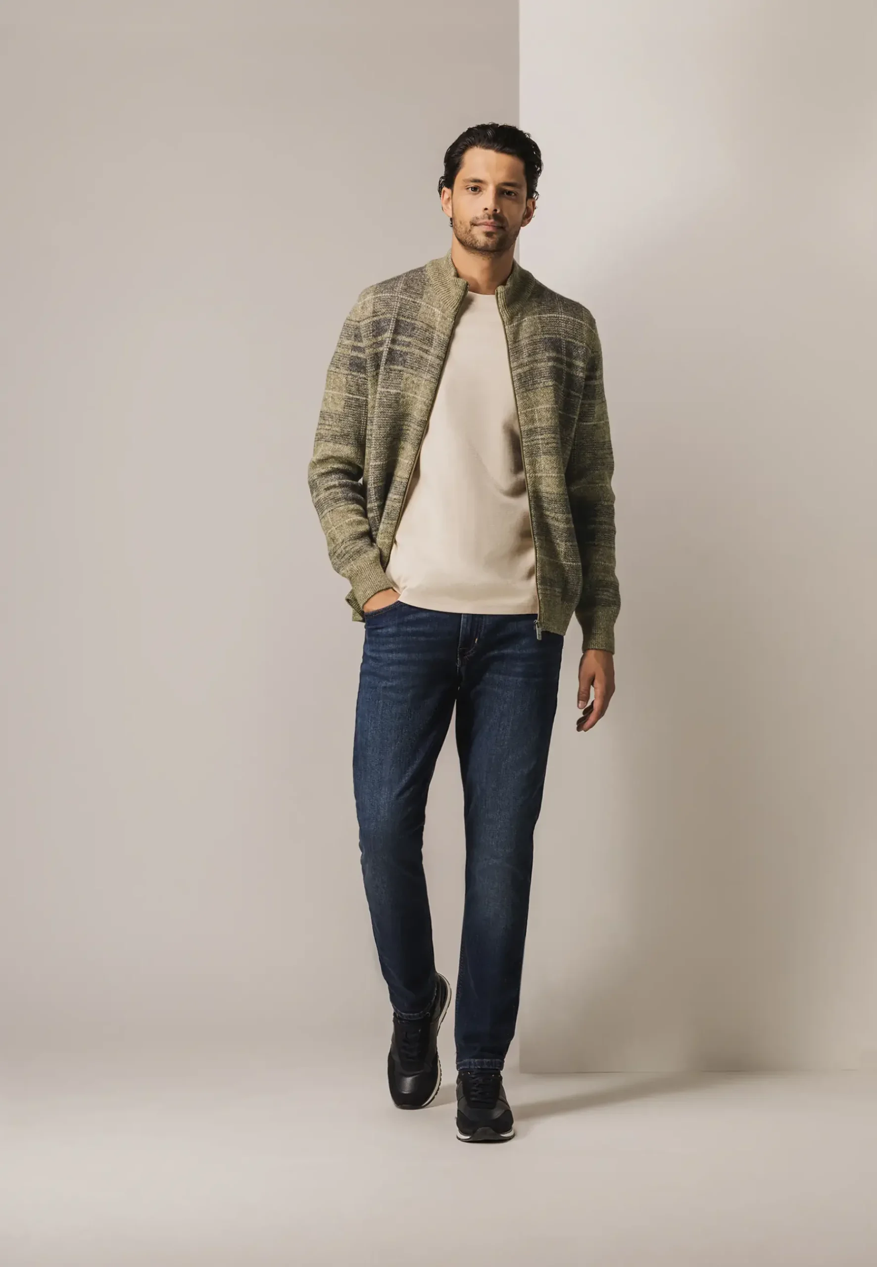 Online Vest met steekzakken Vesten