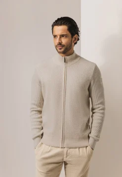 Online Vest met structuurpatroon Vesten