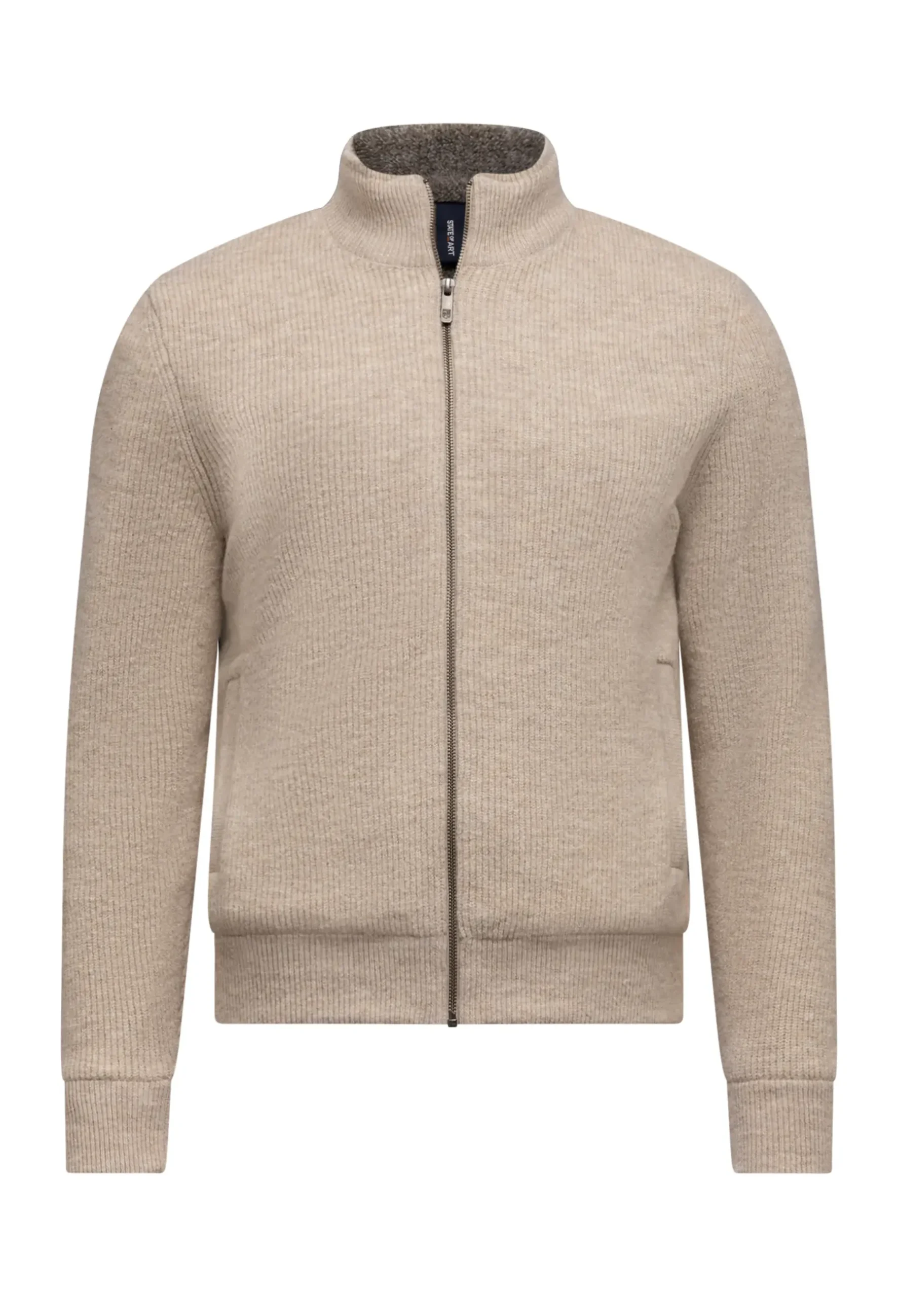 Outlet Vest met teddy binnenzijde Vesten