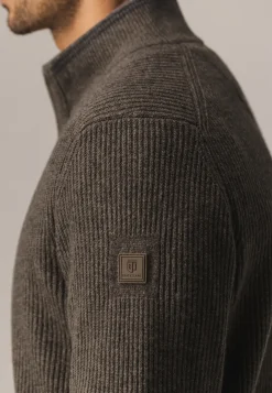 Hot Vest van een lamswolmix Vesten