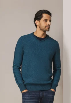 Best V-hals trui van biologisch katoen Truien