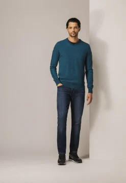 Best V-hals trui van biologisch katoen Truien